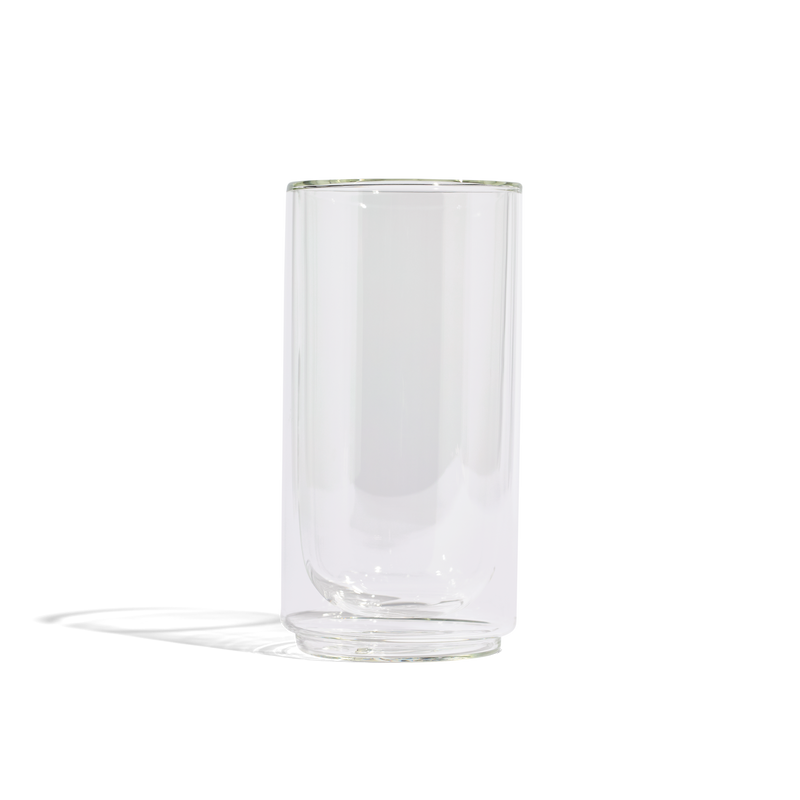 Cove 16oz Glass Pint - Set of 2 - Clear