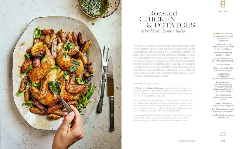 At My Italian Table: Family Recipes from My Cucina to Yours: A Cookbook (Spiral Bound)