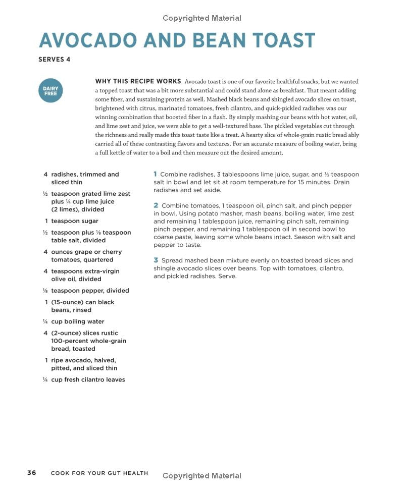 Cook for Your Gut Health: Quiet Your Gut, Boost Fiber, and Reduce Inflammation (Spiral Bound)