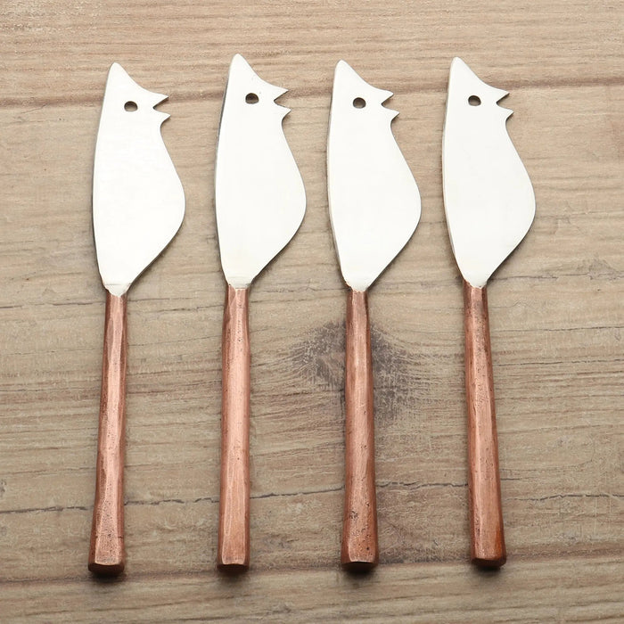 MEDICKI RATONCITO CHEESE SPREADER/KNIFE 4 PC. SET