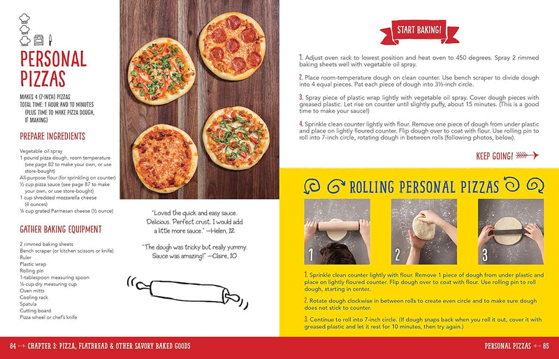 The Complete Baking Book for Young Chefs (Spiral Bound)