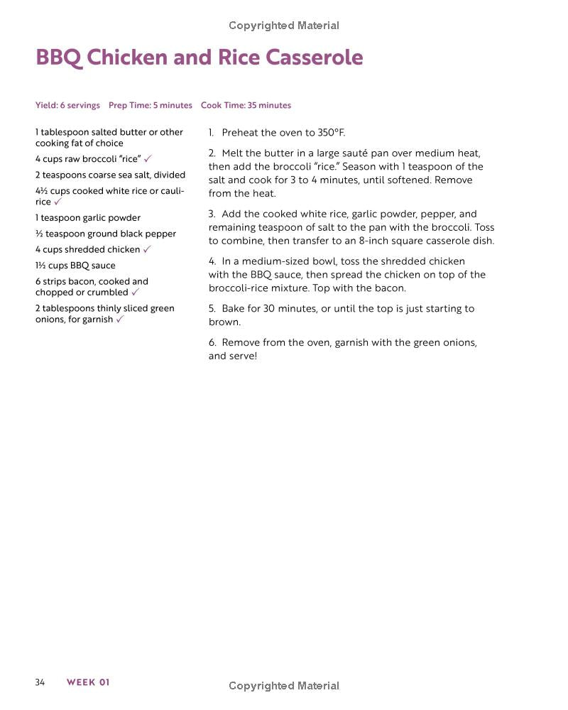 Cook Once, Eat All Week: 26 Weeks of Gluten-Free, Affordable Meal Prep to Preserve Your Time & Sanity (Spiral Bound)