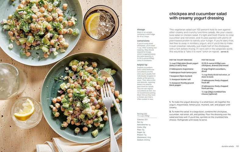 Downshiftology Healthy Meal Prep: 100+ Make-Ahead Recipes and Quick-Assembly Meals (Spiral Bound)