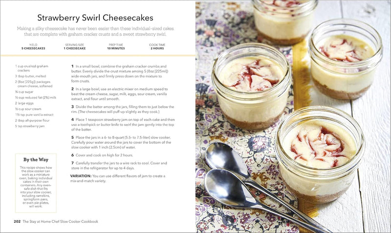 The Stay-at-Home Chef Slow Cooker Cookbook: 120 Restaurant-Quality Recipes You Can Easily Make at Home (Spiral Bound)