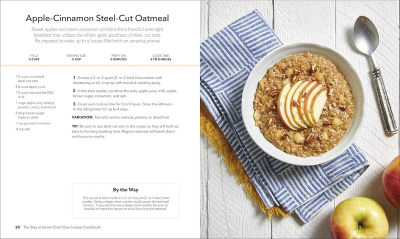 The Stay-at-Home Chef Slow Cooker Cookbook: 120 Restaurant-Quality Recipes You Can Easily Make at Home (Spiral Bound)