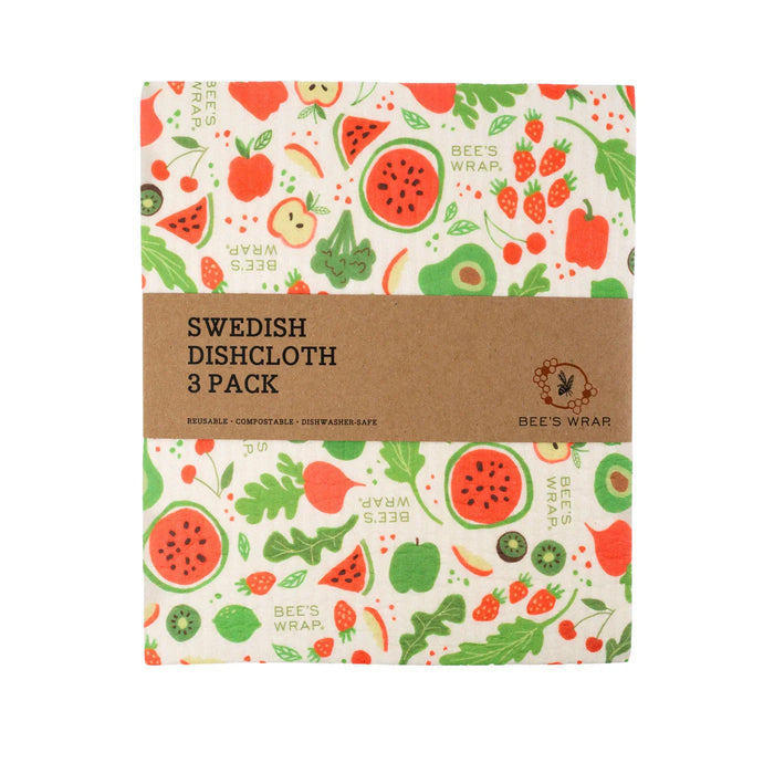 Garden Part Swedish Dishcloths 3-Pack