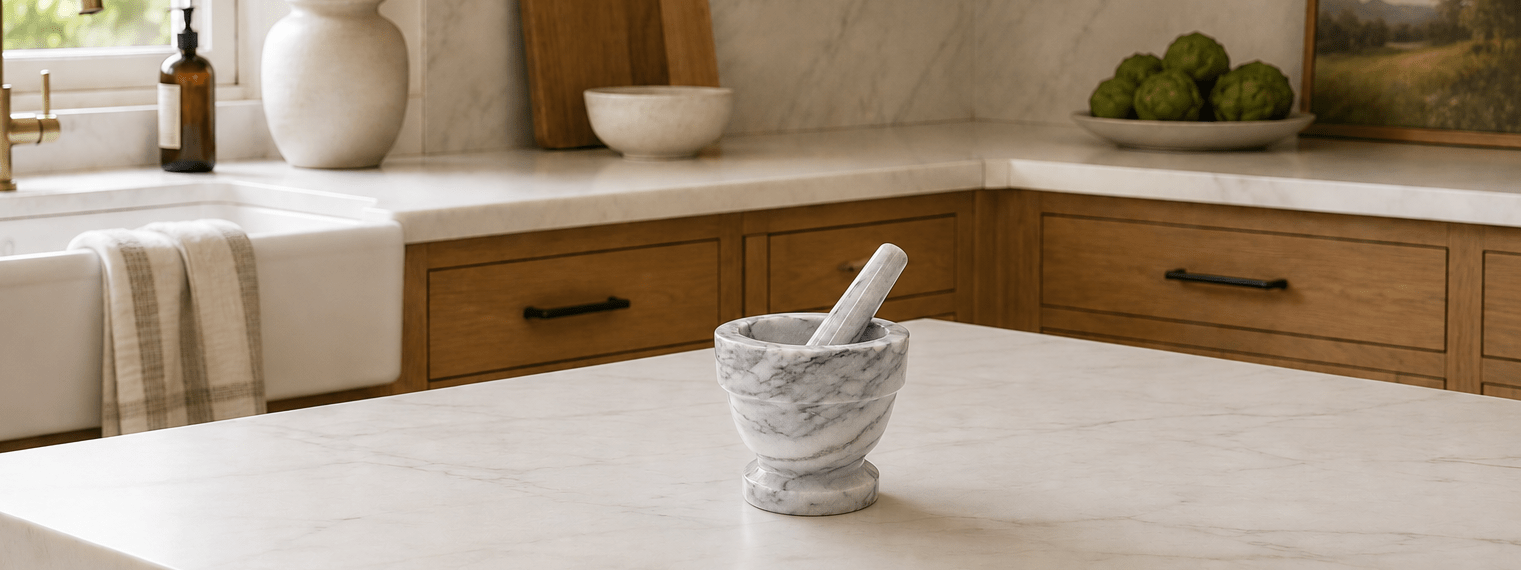 How to Care for Your Marble Mortar and Pestle - Kitchen Supply Wholesale