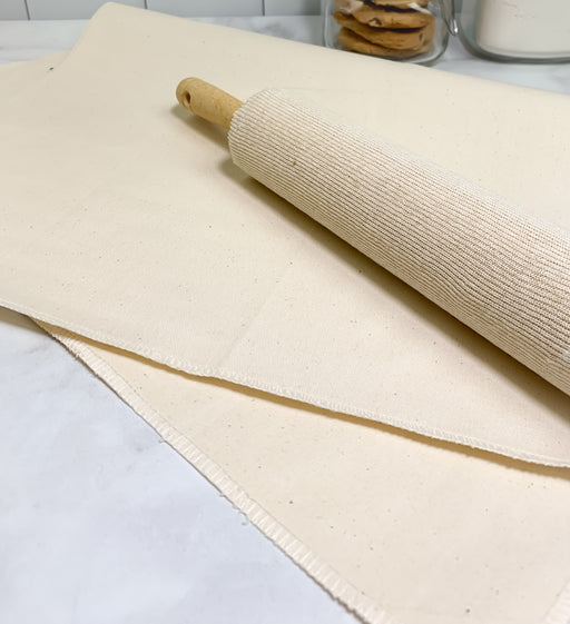 Kitchen Supply Pastry Cloth and Rolling Pin Cover Set