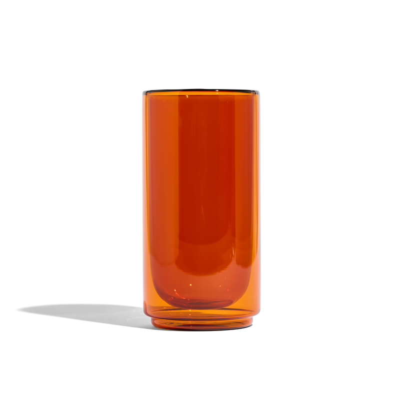 Cove 16oz Glass Pint - Set of 2 - Amber