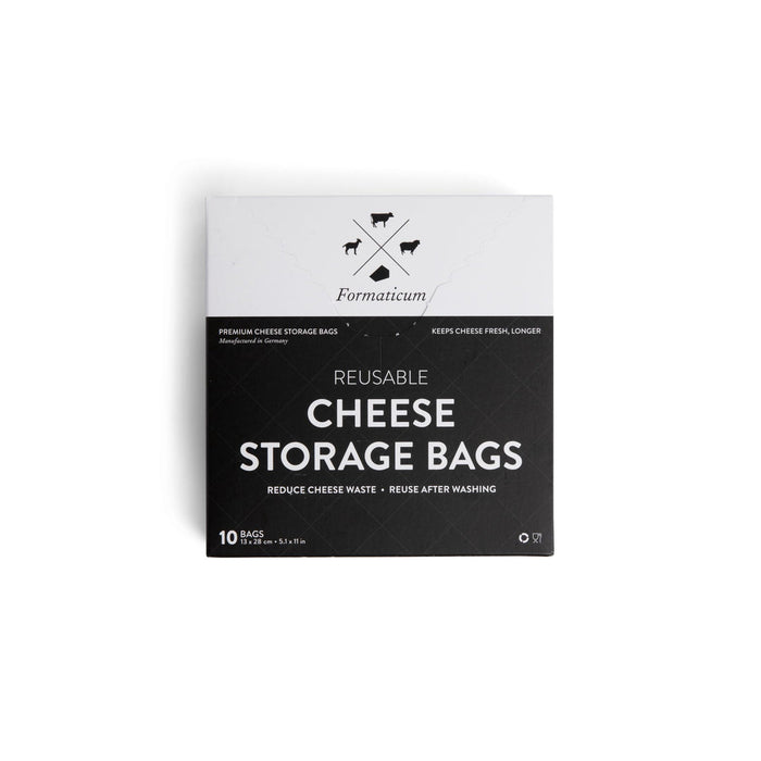 Premium Reusable Cheese Storage Bags, Box of 10