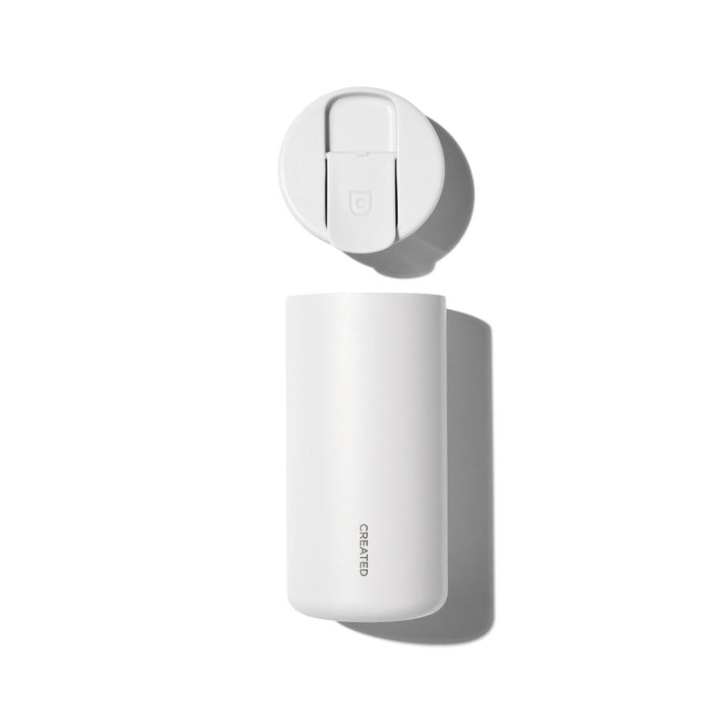 12oz Nomad Flip Tumbler - White from Kitchen Supply