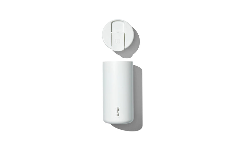 12oz Nomad Flip Tumbler - White from Kitchen Supply