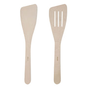 2 - Piece French Beech Spatula Turner Set - Kitchen Supply Wholesale - 2 - Piece French Beech Spatula Turner Set