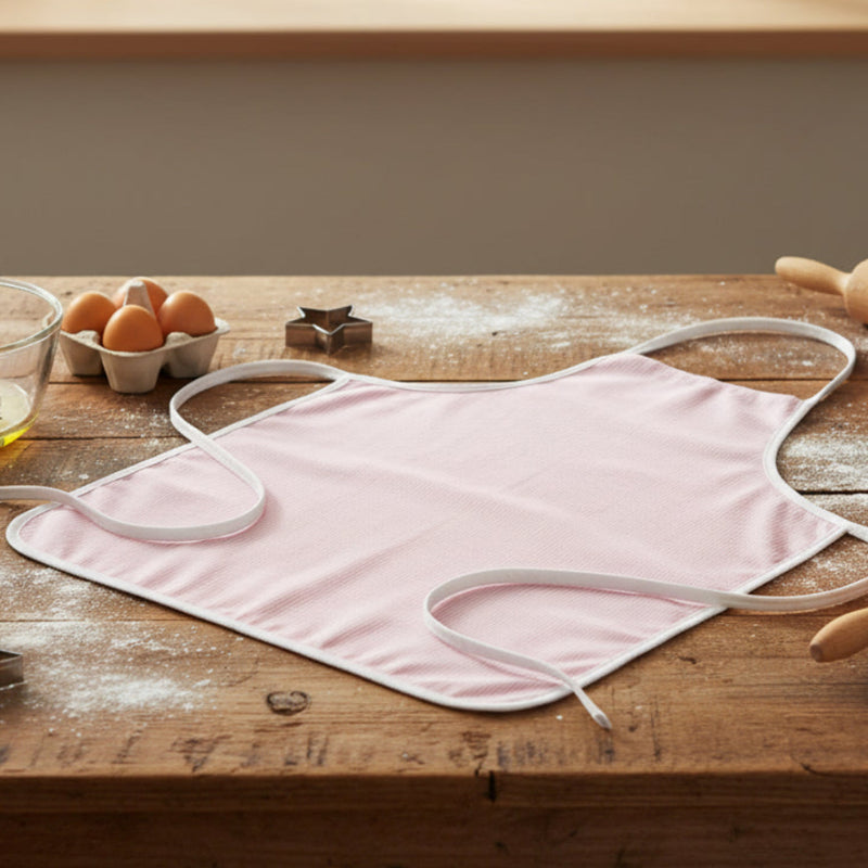 Child's Apron in Pink Stripe Aprons, Chef's Jackets, Hats from Kitchen Supply