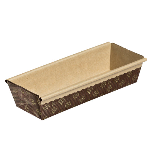Large Loaf Paper Baking Pan 50-Pack, 9 x 2.8 x 2 Inches