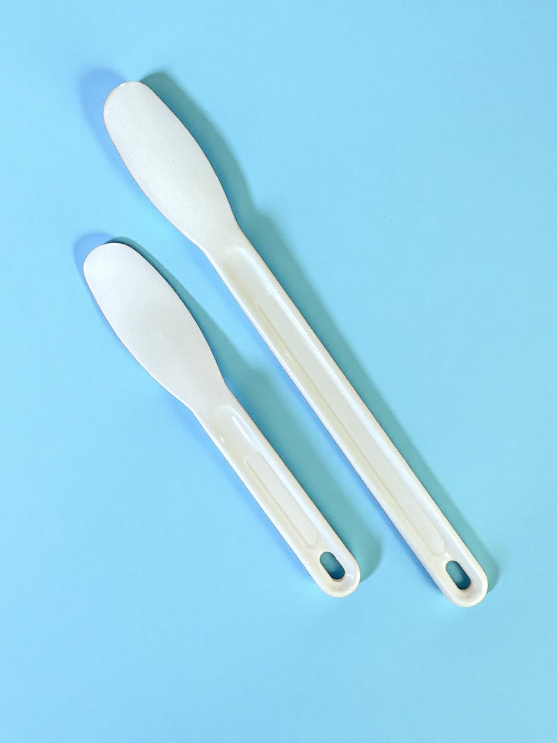 2-Pack Nylon Sandwich Spreader Set, 7-Inch & 11-inch White