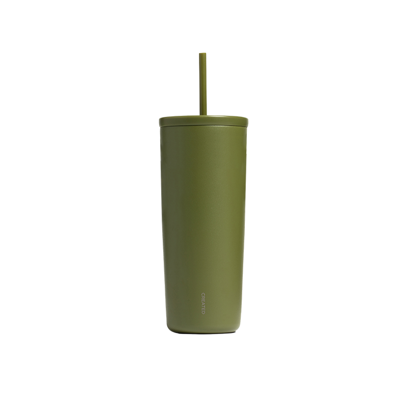 24oz Cold Cup -Olive Green