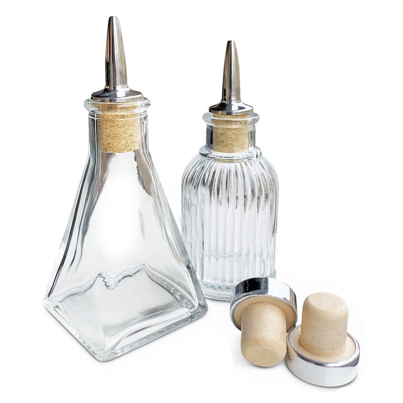 Cocktail Bitters Bottles (Set of 2)