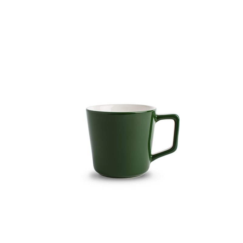 12oz Angle Drip Mug - Forest Green