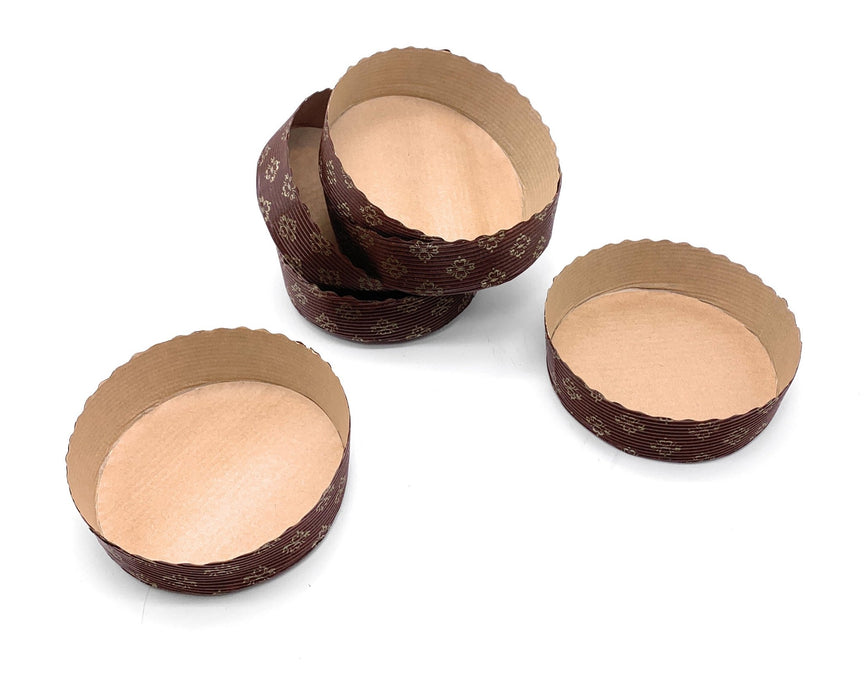 4" Round Paper Cake Pan, 6 - pack - Kitchen Supply Wholesale - 4" Round Paper Cake Pan, 6 - pack