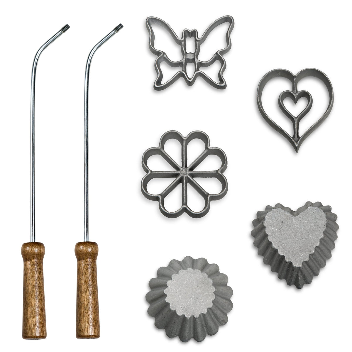 7-Piece All Season Scandinavian Rosette Set — Kitchen Supply Wholesale