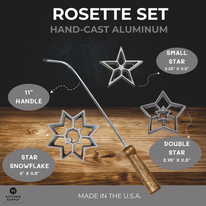 4-Pc Star Rosette Set