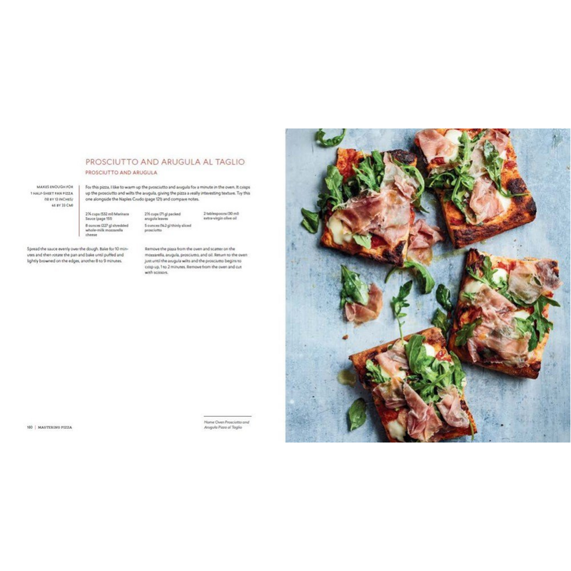 Mastering Pizza: The Art and Practice of Handmade Pizza, Focaccia, and Calzone(Spiral Bound) Spiral Bound from Kitchen Supply