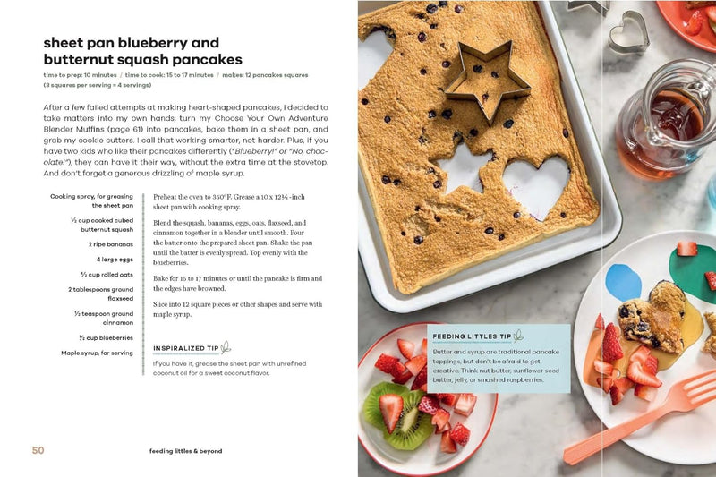 Feeding Littles and Beyond: 100 Baby-Led-Weaning-Friendly Recipes the Whole Family Will Love (Spiral Bound) Spiral Bound from Kitchen Supply
