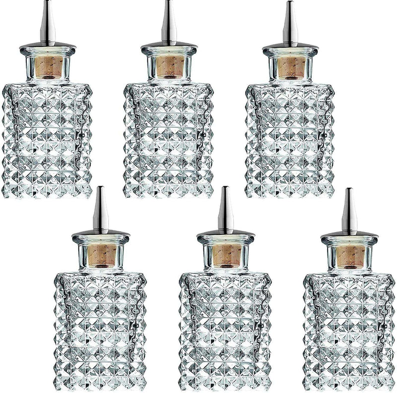 Vintage Square Bitters Bottle