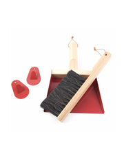 Andrée Jardin Mr. and Mrs. Clynk Hand Brush, Dustpan & Wall Hook Set Kitchen Tools & Molds Red from Kitchen Supply