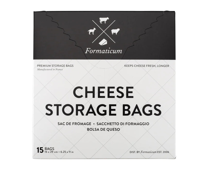 Sacs de conservation pour fromage de qualité supérieure, boîte de 15