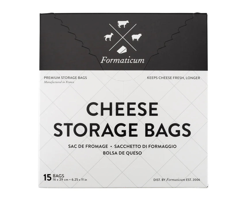 Premium Cheese Storage Bags, Box of 15