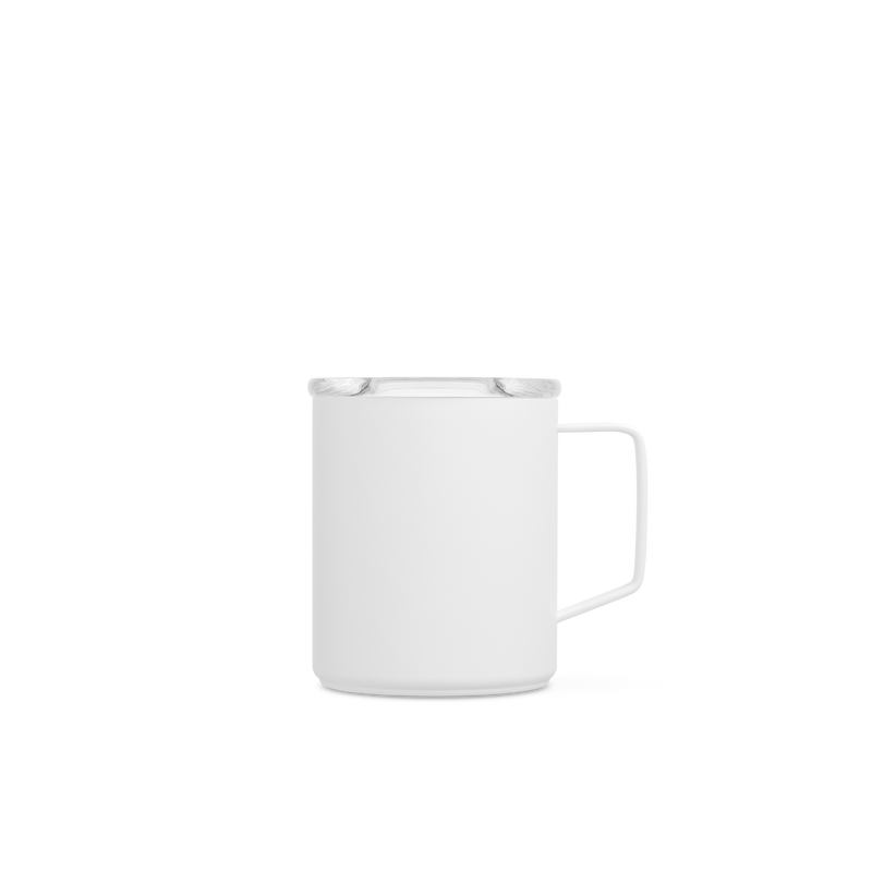 12oz Camp Mug - White