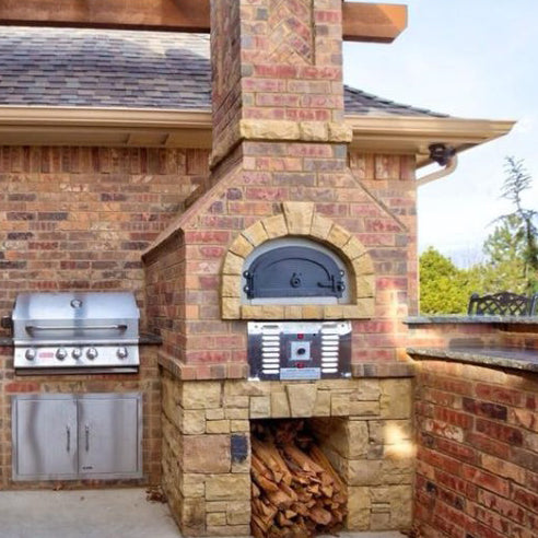 CBO 750 Hybrid Pizza Oven DIY Kit (Commercial) |  Dual-Fuel (Gas and Wood)