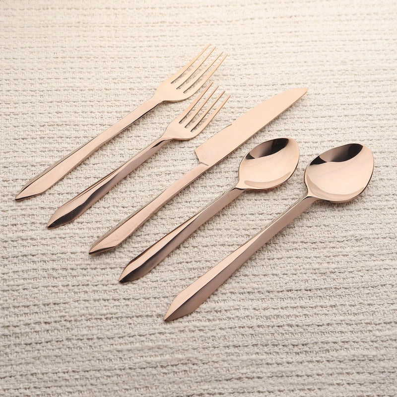 Estique PVD 5 Pcs. Flatware Set