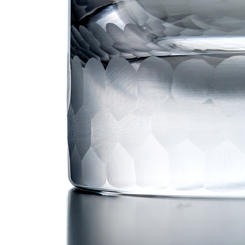 Hive Rocks Glass - Handblown Large Doubled Old Fashioned Glass Set