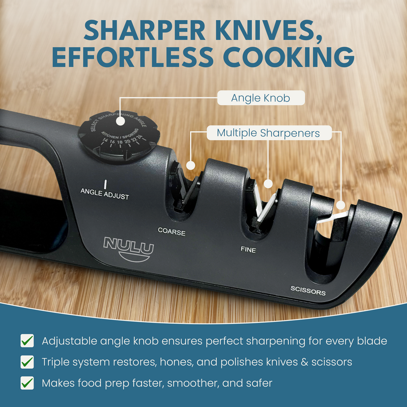 NULU Adjustable Sharpener Knife Care from Kitchen Supply