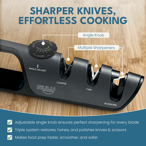 NULU Adjustable Sharpener Knife Care from Kitchen Supply