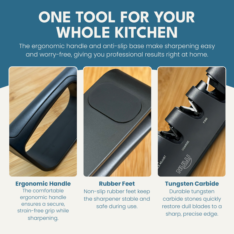 NULU Adjustable Sharpener Knife Care from Kitchen Supply