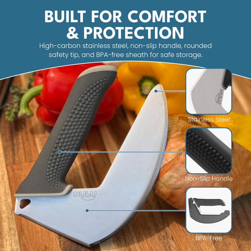 The NULU Knife with Sheath Knives from Kitchen Supply