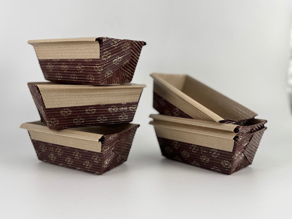 Mini Paper Loaf Pan, 6-Pack