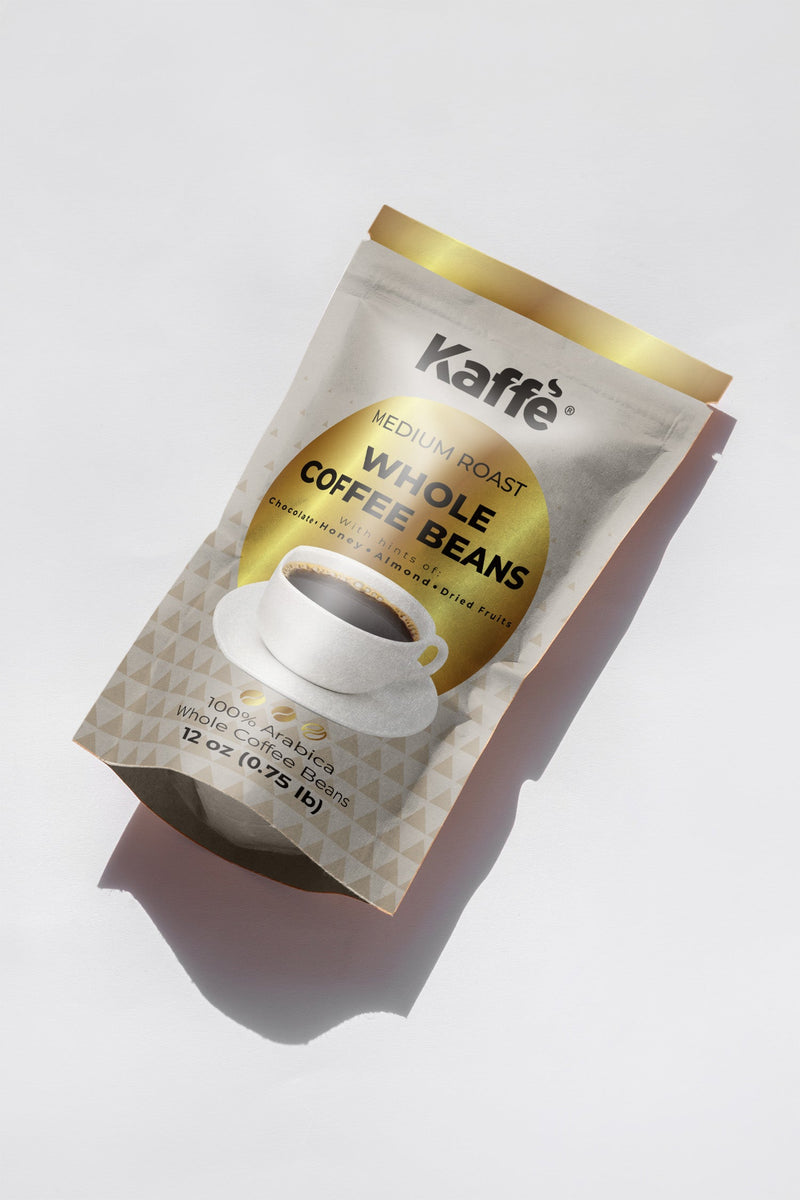 Premium Whole Coffee Beans (Medium Roast)