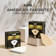 Organic Premium Coffee Filters #4, KFCF04B Coffee Filters -