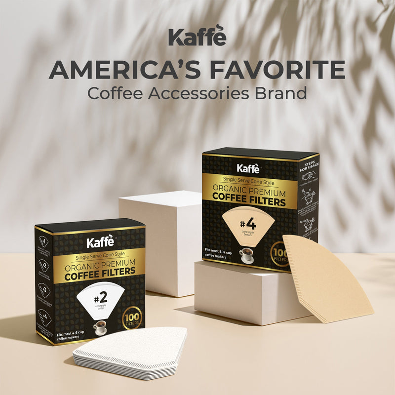 Organic Premium Coffee Filters #4, KFCF04B Coffee Filters -