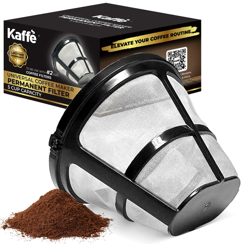 Universal Replacement Coffee Filter for 5-Cup Coffee Makers, KFPF05 Accessories from Kitchen Supply