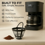 Universal Replacement Coffee Filter for 5-Cup Coffee Makers, KFPF05 Accessories from Kitchen Supply