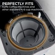Universal Replacement Coffee Filter for 5-Cup Coffee Makers, KFPF05 Accessories from Kitchen Supply