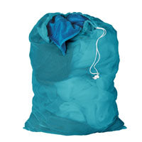 Mesh Laundry Bag, Aqua