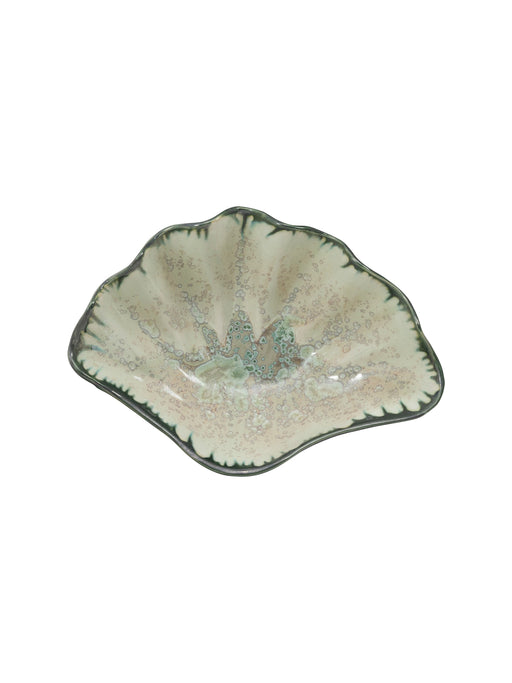 Mint and Charcoal Sea Clam Bowl Bowls & Basins Medium from Kitchen Supply