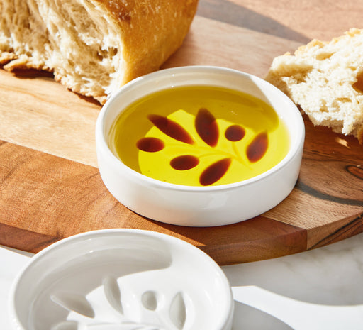 Olive Oil & Vinegar Sauce Bread Dipping Dish